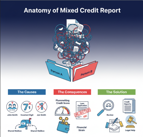Mixed Credit report