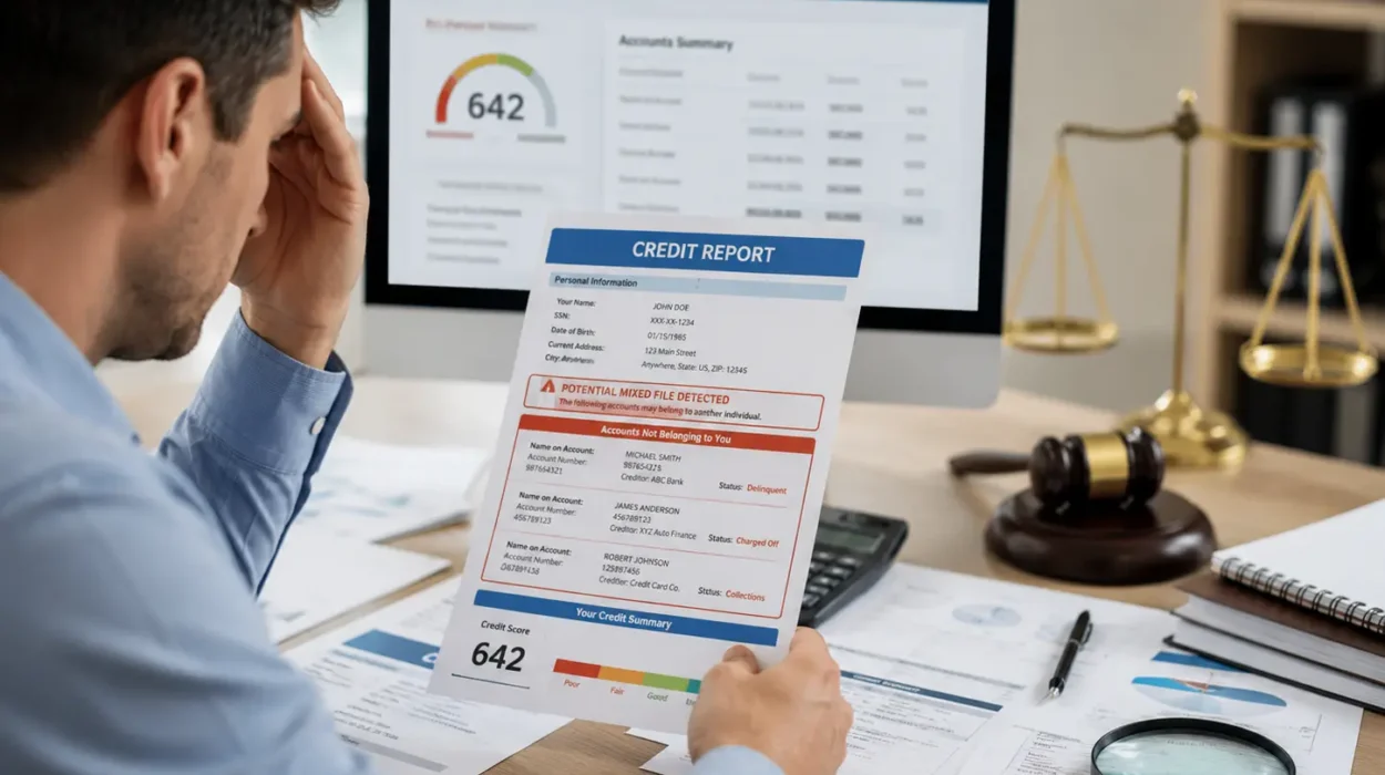 Mixed Credit File